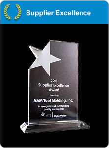 ITT Industries awards A&M Tool Supplier Excellence Award